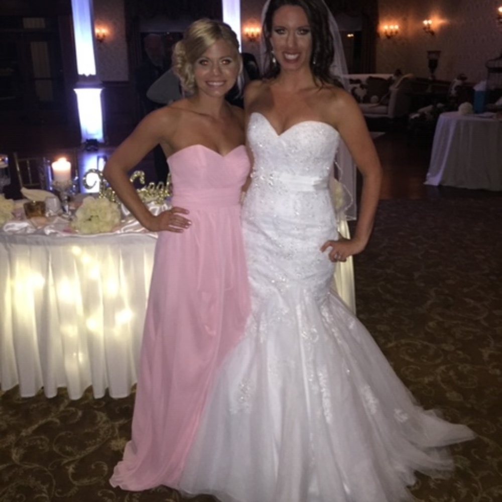 🎉SALE! Pale Pink, Floor Length,  Bridesmaid dress